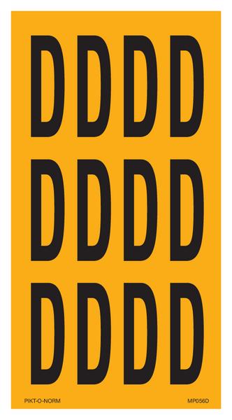 LETTER D OP VEL