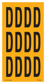LETTER D OP VEL