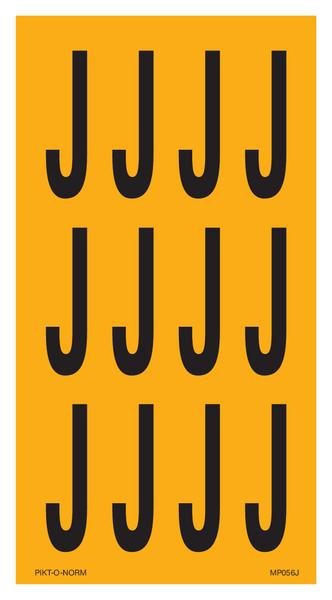 LETTER J OP VEL