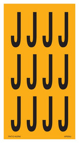 LETTER J OP VEL