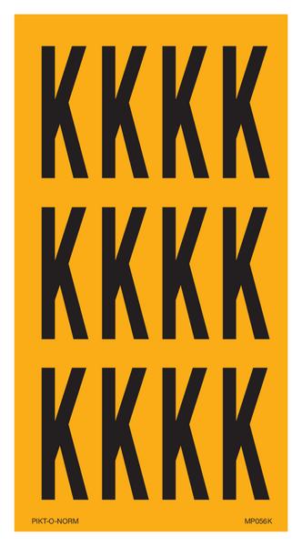 LETTER K OP VEL