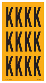 LETTER K OP VEL