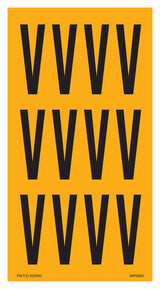 LETTER V OP VEL