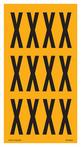 LETTER X OP VEL
