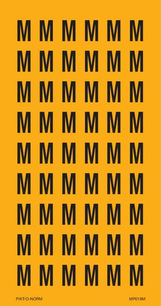 LETTRE M SUR FEUILLE