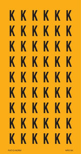 LETTER K OP VEL