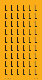 LETTER L OP VEL