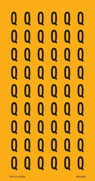 LETTER Q OP VEL