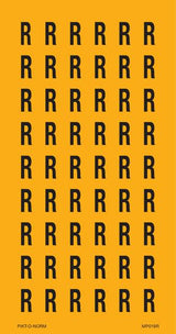 LETTER R OP VEL