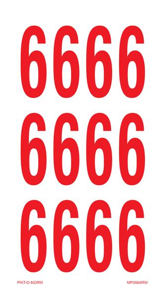 CHIFFRE6 SUR FEUILLE