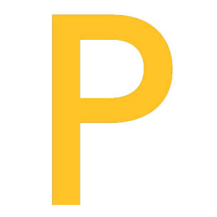 LETTRE P PERMALEAN PERMAROUTE