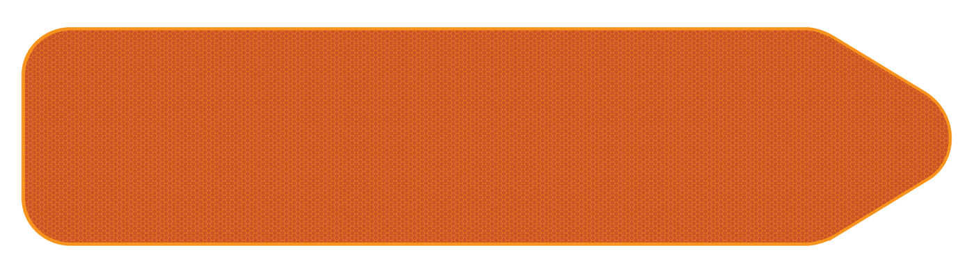 PIJLBORDEN ORANJE BLANCO