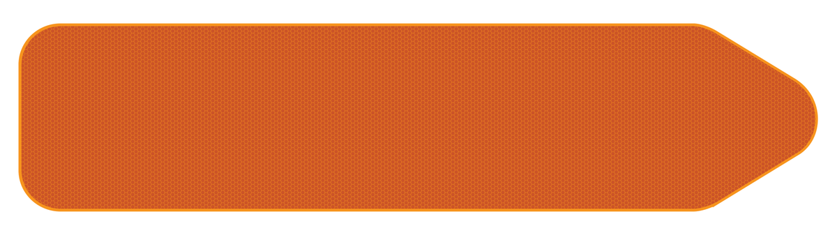 PIJLBORDEN ORANJE BLANCO