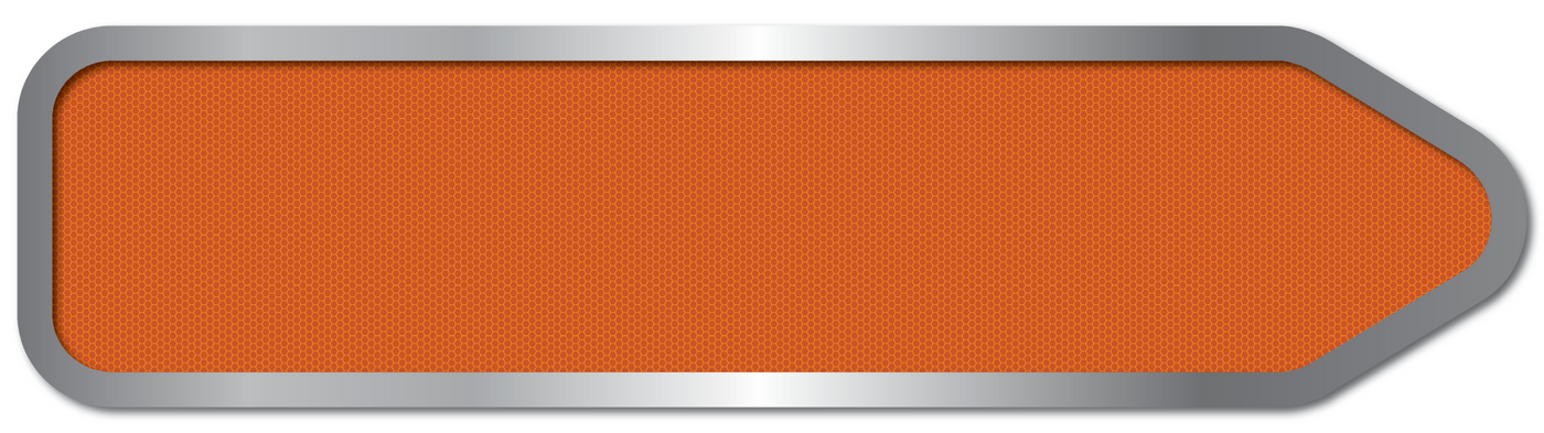 PIJLBORDEN ORANJE BLANCO