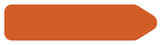 PIJLBORDEN ORANJE BLANCO