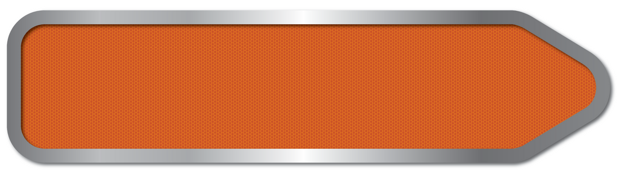 PIJLBORDEN ORANJE BLANCO