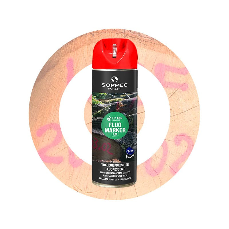 FLUO MARKER, ZICHTBAARHEID TOT 2 JAAR