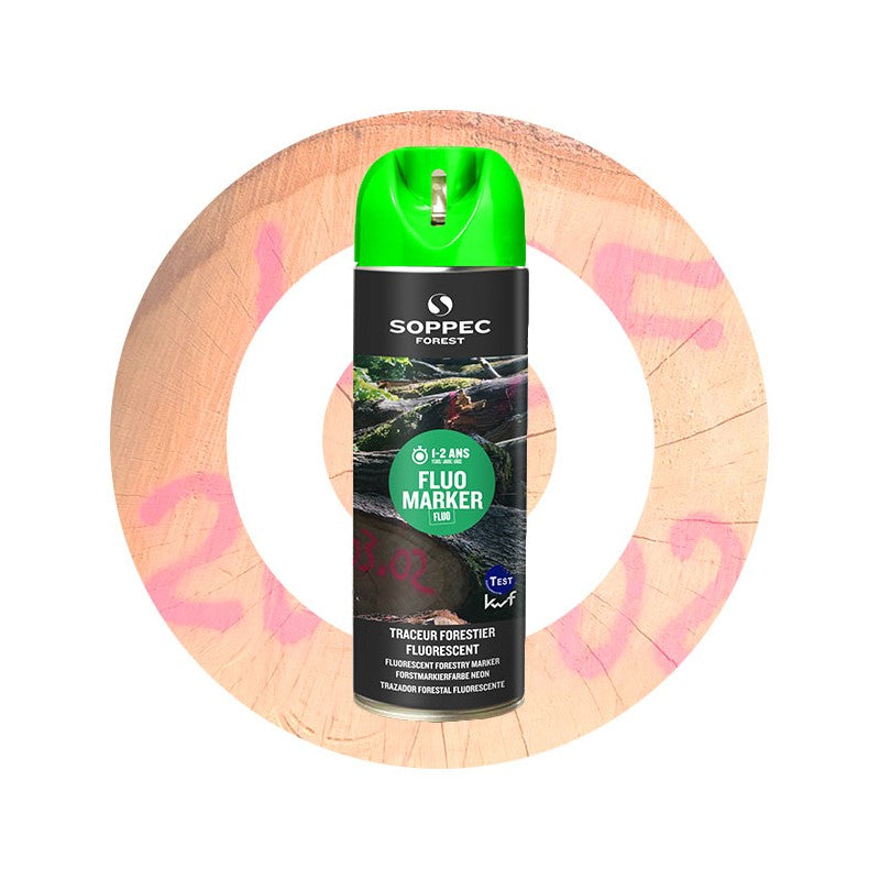 FLUO MARKER, VISIBILITE JUSQU'A 2 ANS