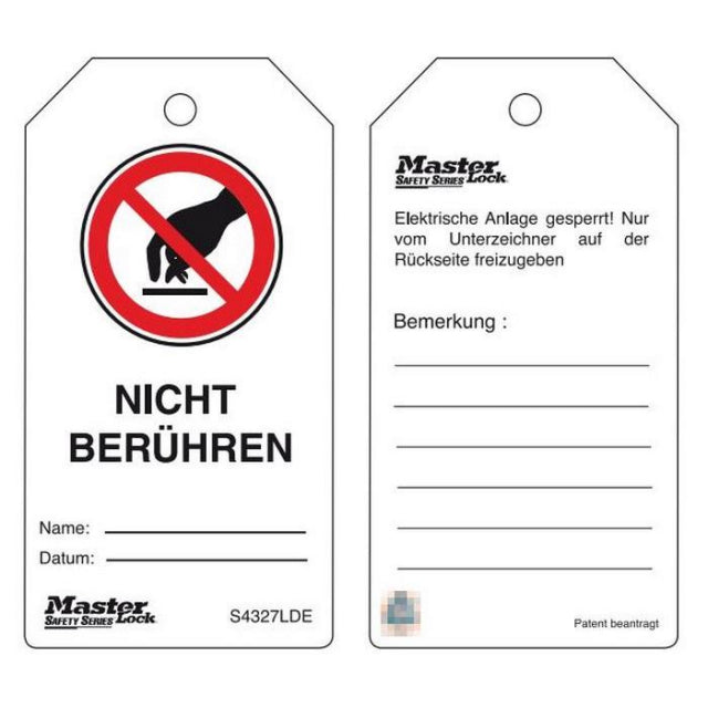 S4327LDE. NICHT BERÜHREN