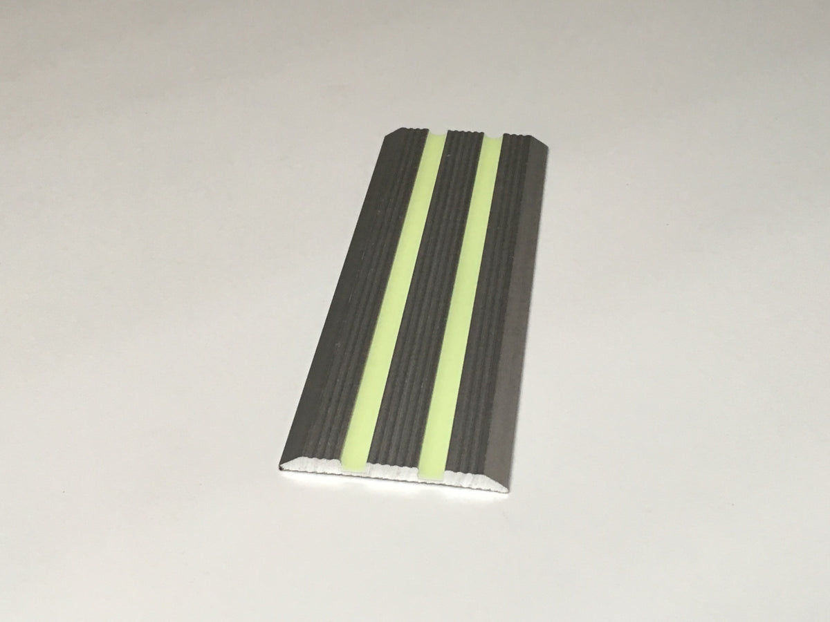 TRAPTREDE ANTISLIP, MET FOTOLUM. STRIPS