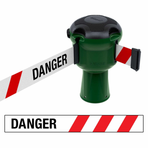 9M DEROULEURS SANGLE AVEC TEXTE DANGER