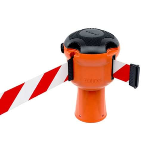 9M UITROLBARE LINTEN MET ORANJE HOUDER