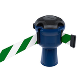 9M UITROLBARE LINTEN MET BLAUWE HOUDER