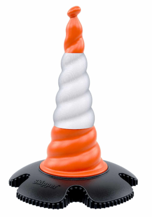 VERKEERSKEGELS ORANGE/WIT