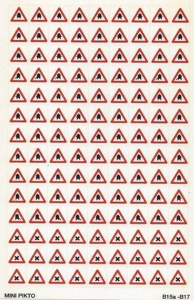 SIGNAUX RELATIFS À LA PRIORITÉ B15a àB17
