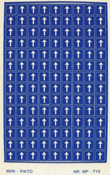 PANNEAU DE SIGNALISATION F19