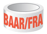 VERPAKKINGSTAPE TEKST BREEKBAAR/FRAGILE