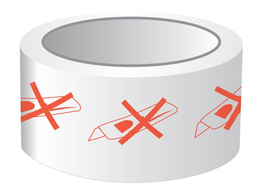 RUBAN D'EMBALLAGE PAS COUPER