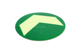FLECHE ADHESIVE PHOTOLUMIN.  ANTISLIP