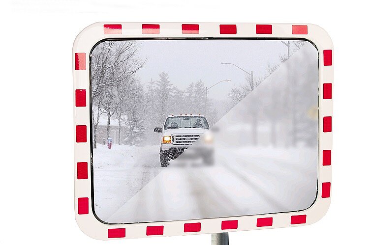 VERWARMDE VERKEERSSPIEGELS POLYCARBONAAT