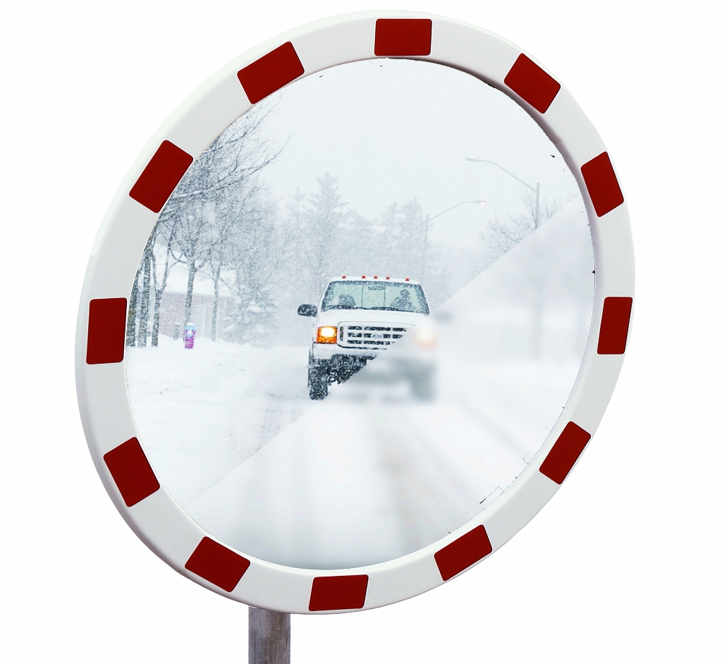 ANTI-CONDENS VERKEERSSPIEGELS ROND