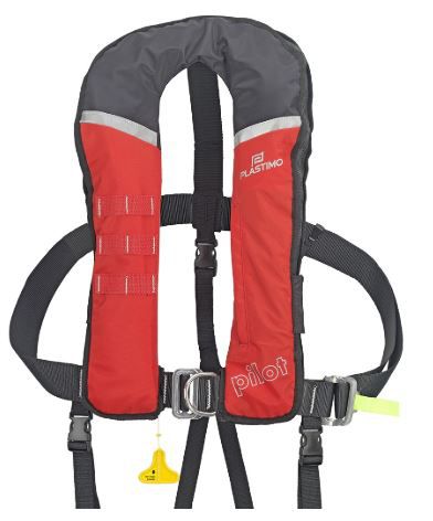 VESTE DE SAUVETAGE PILOT 275N ROUGE