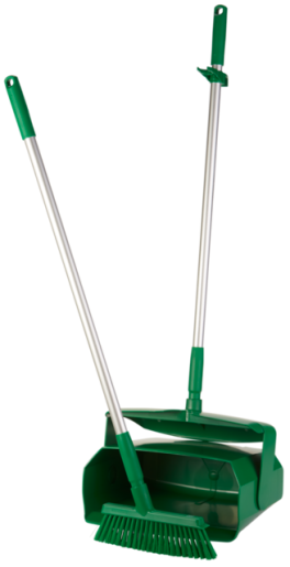 Staande stoffer en blik set, 1120 mm