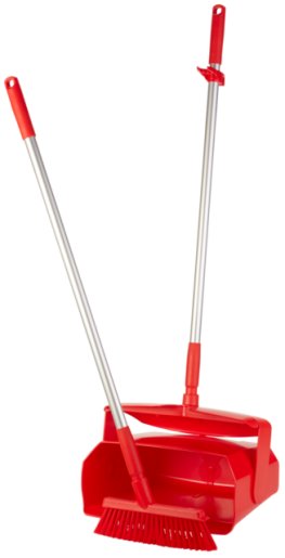 Staande stoffer en blik set, 1120 mm