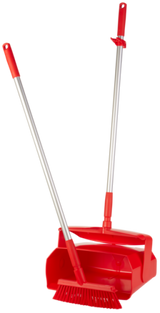 Staande stoffer en blik set, 1120 mm