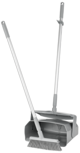 Staande stoffer en blik set, 1120 mm