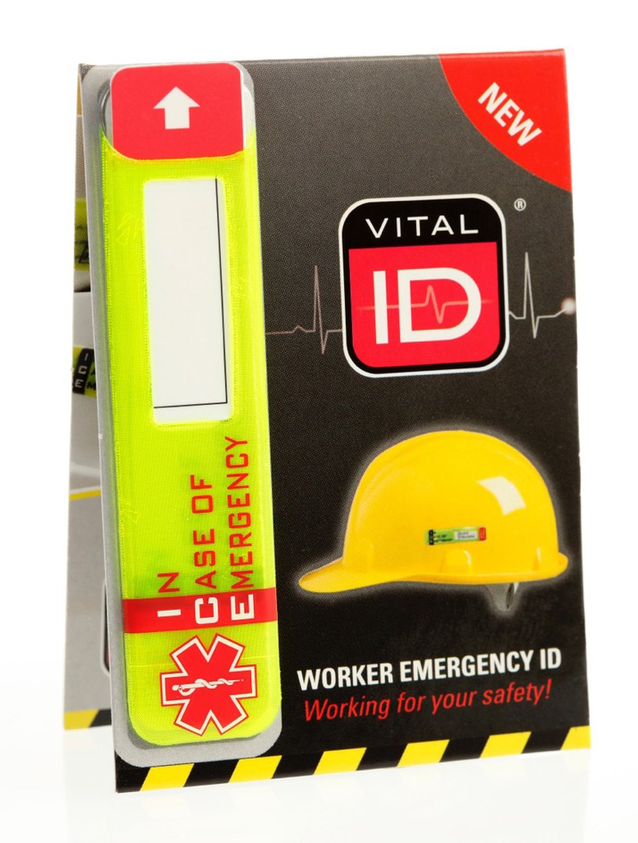 VITAL ID CARDS, AUTOCOLLANTS DE CASQUE