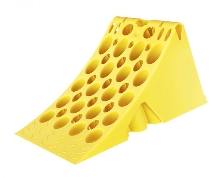 CALES DE ROUE EN POLYPROPYLÈNE JAUNE