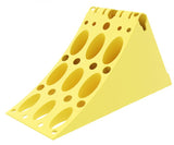 CALES DE ROUE EN POLYPROPYLÈNE JAUNE