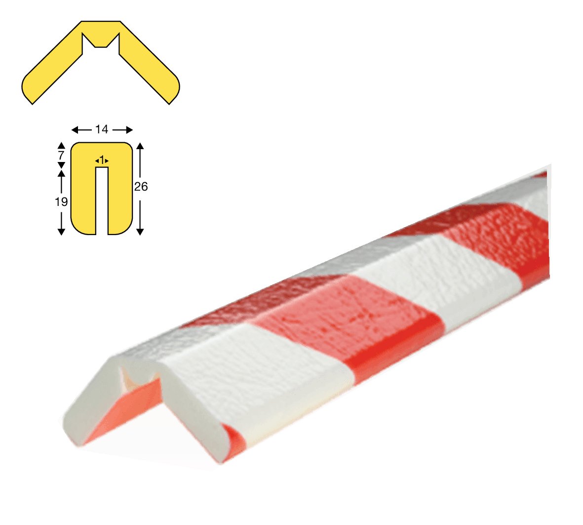 PROTECTIONS ARETES TYPE W  DE 0° A 160°