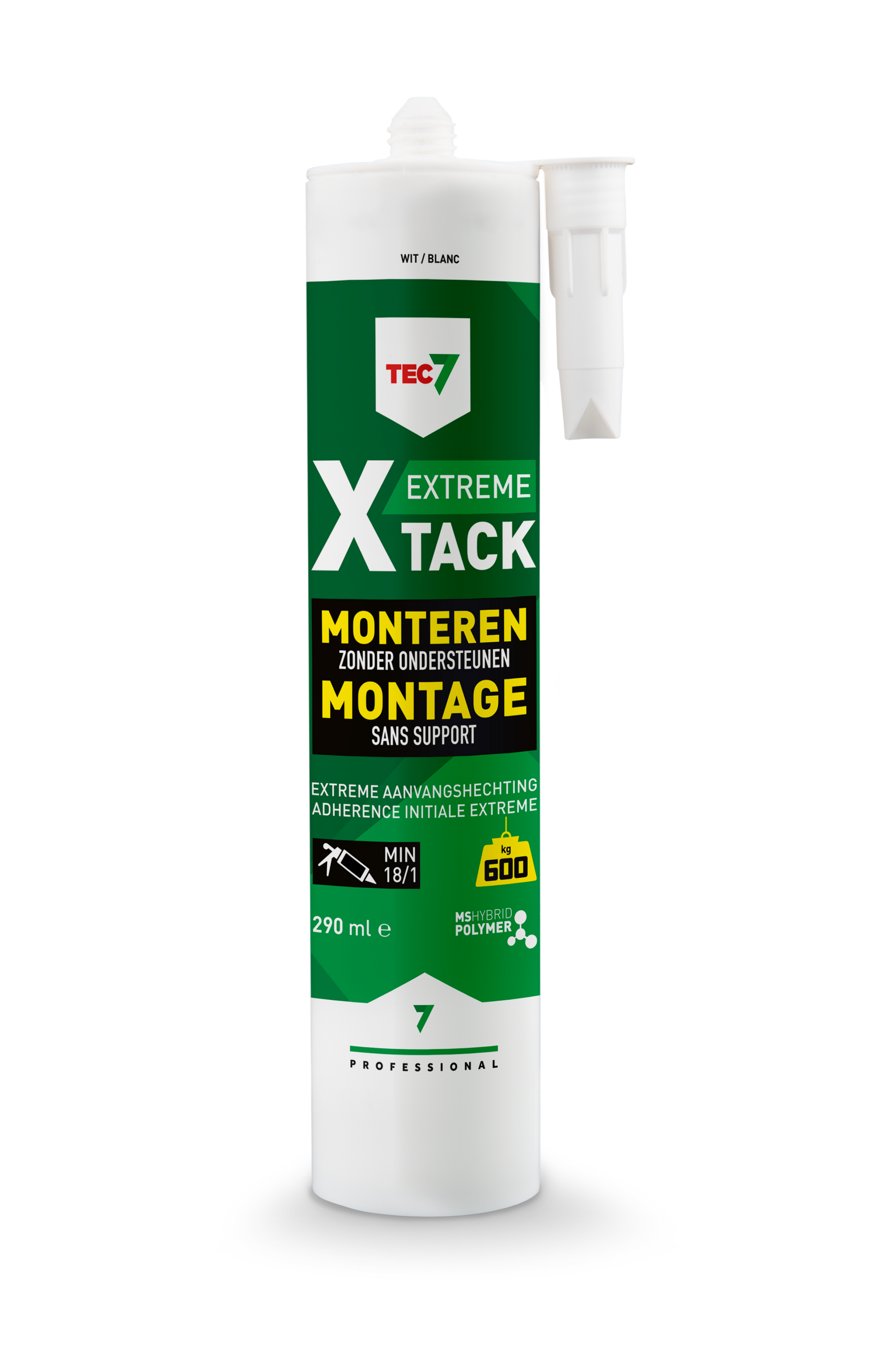 X-TACK TEC7 MONTAGELIJM, SUPER