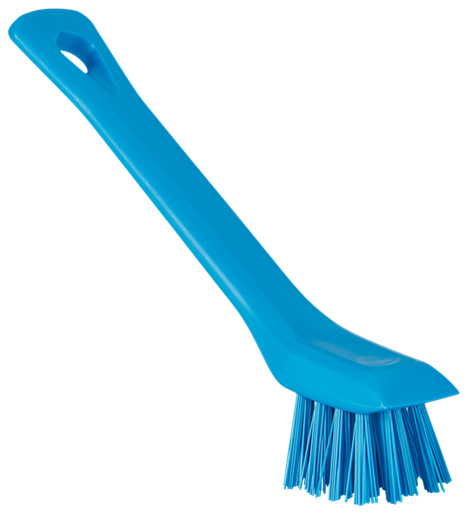 Brosse de précision avec bord grattant