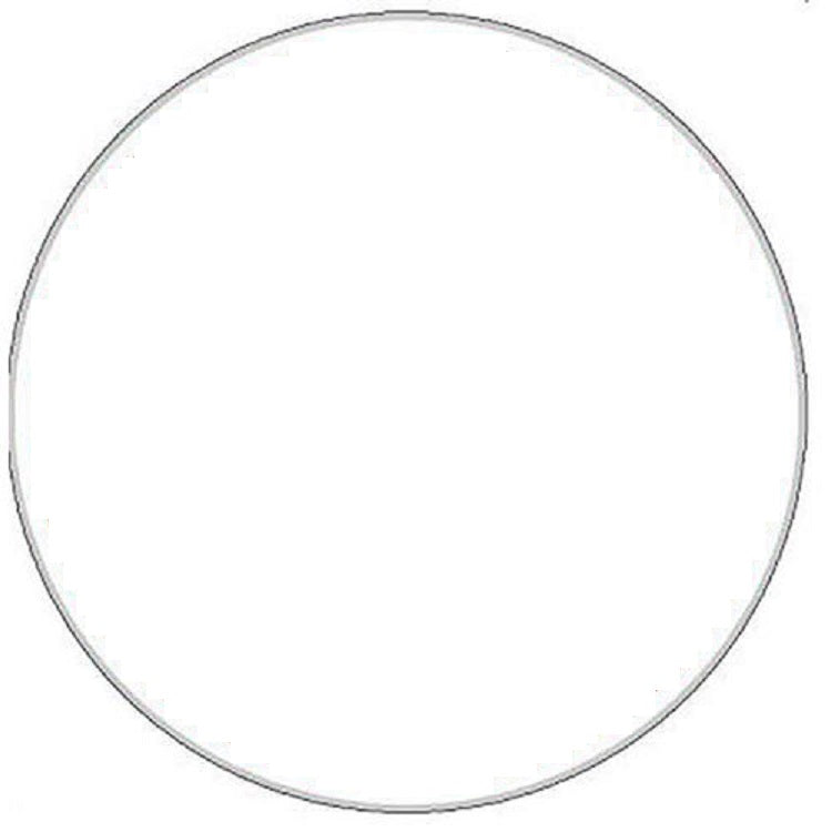 BORDEN WIT CIRKEL BLANCO