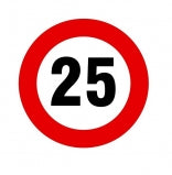 C43 MAXIMUM SNELHEID 25KM