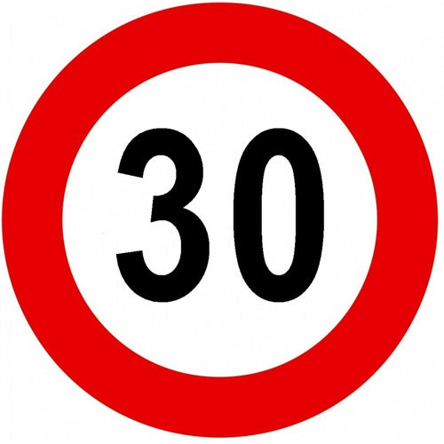 C43 MAXIMUM SNELHEID 30KM