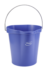Seaux 12 litres, bec verseur anti-goutte